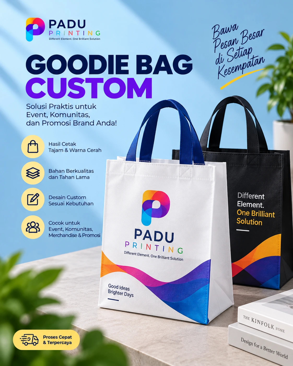 Cetak Goodiebag - PADU Printing