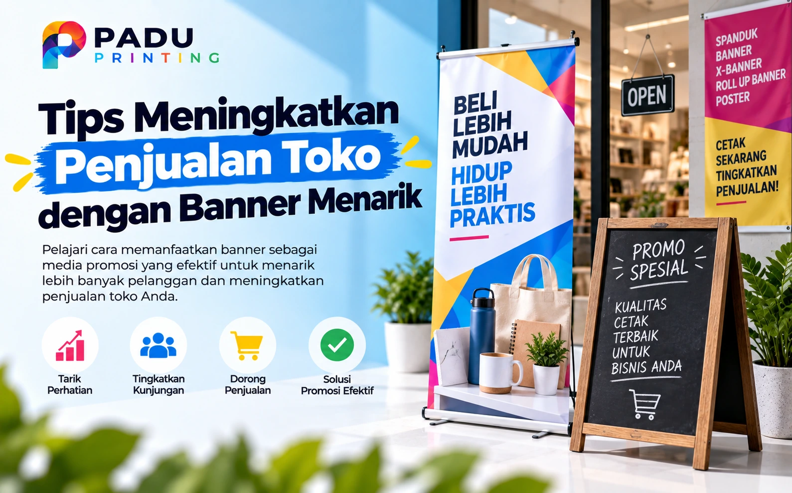 Tips Meningkatkan Penjualan Toko dengan Banner Menarik